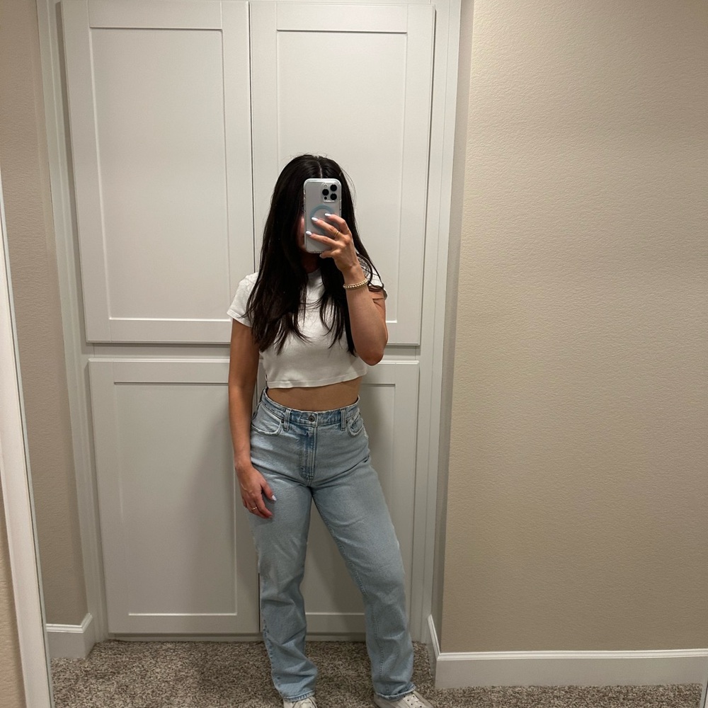 Abercrombie & Fitch 90s Straight Ultra High Rise Jeans size 4R
